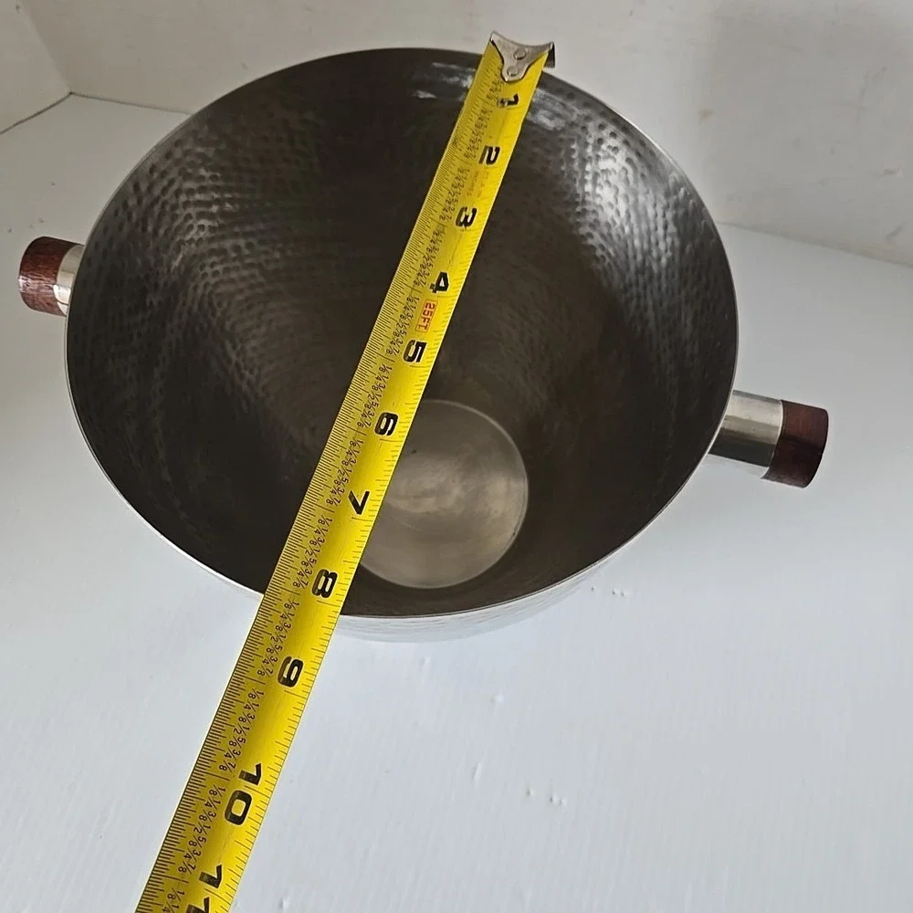 Hammered Metal Wine Chiller Ice Bucket From Max Studio‎ Home